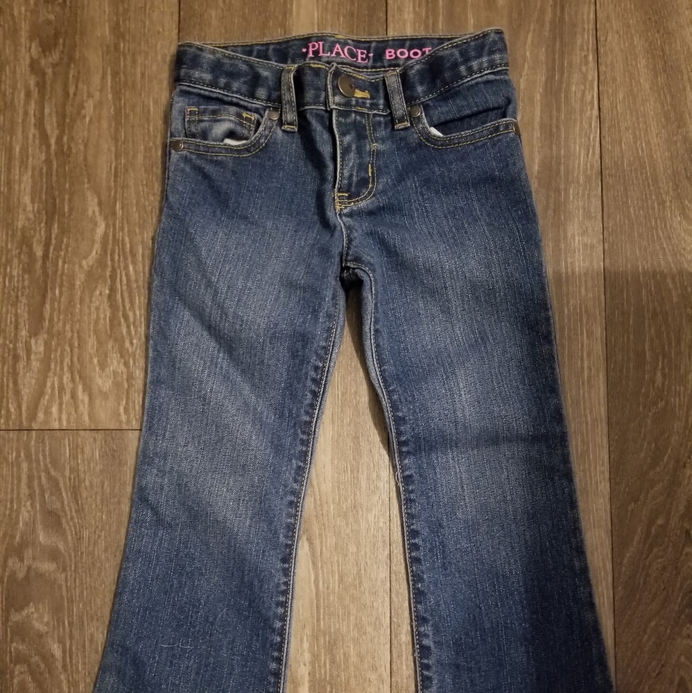 Bootcut girl jeans